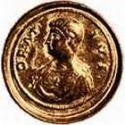 Гораций - профиль на римской монете